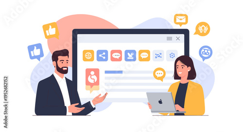 A clean and modern minimalist composition featuring geometric shapes in a muted color palette. Ideal for backgrounds, digital art, or conveying simpli