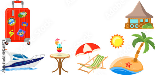 Vacation and Tourism infographics