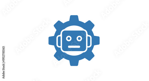 A mechanical robot concept illustration showcasing technology and artificial intelligence