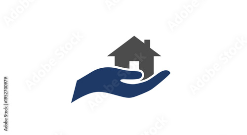 A symbolic representation of home protection and care, emphasizing shelter security
