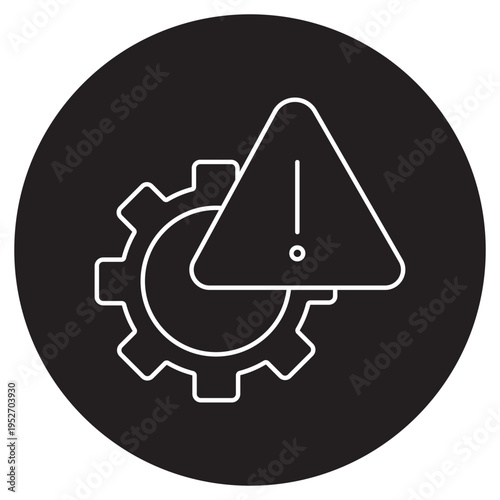 Inefficiency Icon, Low Productivity Concept Illustration, Workflow Bottleneck Icon Design, Poor Performance Graphic, Resource Wastage Symbol, vector