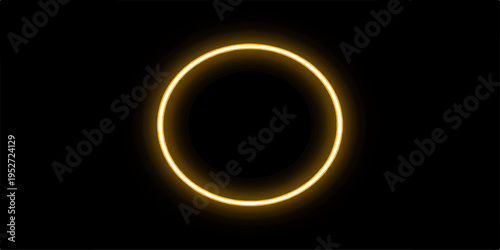 Glowing 3d golden font letter a and number zero sparkle within a dark solar eclipse ring design featuring bright star fire and round neon space energy patterns on a black vector art wallpaper