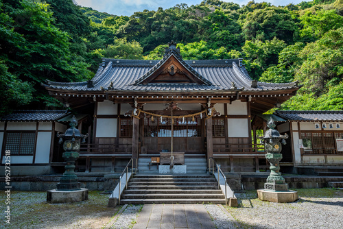 白山比咩神社 拝殿　山口県岩国市