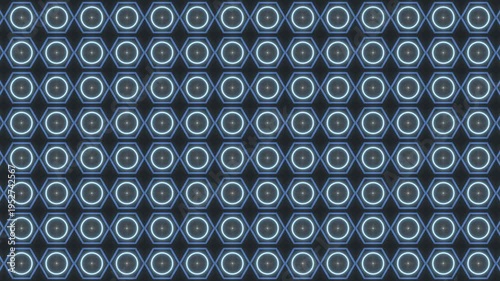 Rows of small blue circles pattern.