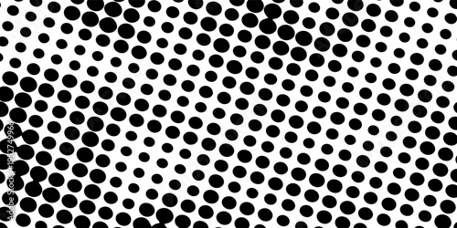 Halftone crumpled paper texture with a dotted, rough, and wrinkled surface. eps 10