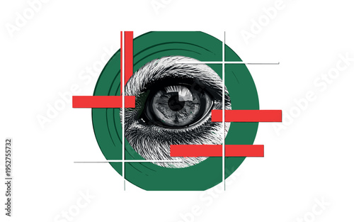 Black and white close-up of an open law book with faint religious symbol shadow across pages, bold blue vertical rectangle slicing composition for contrast,