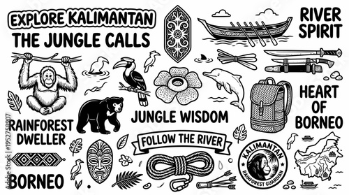 Borneo Jungle Adventure: Explore Kalimantan Wildlife and Culture