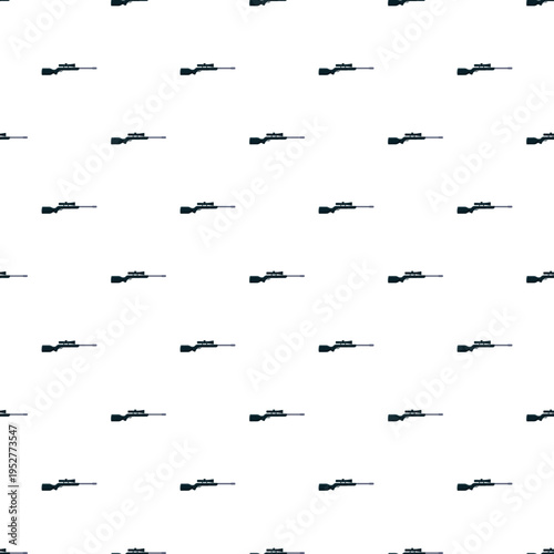 Repeating sniper rifle silhouette forming a camouflage or target practice concept