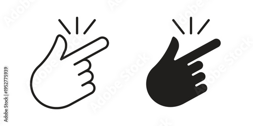 Easy icon Line Design Vector Illustration. Solid Black icons