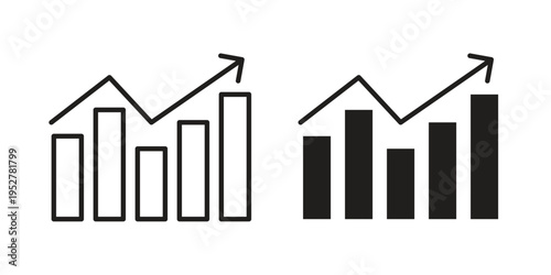 Stagflation icon Symbol for App and Web UI Design Vectors