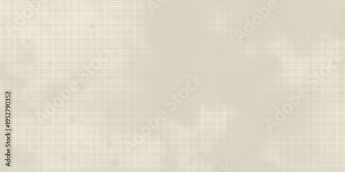 Retro beige halftone paper texture. Vintage craft ecru wallpaper with speckles, flecks, particles. Light cream grunge grain overlay background. Dirty dotted and specked canvas backdrop. Vector