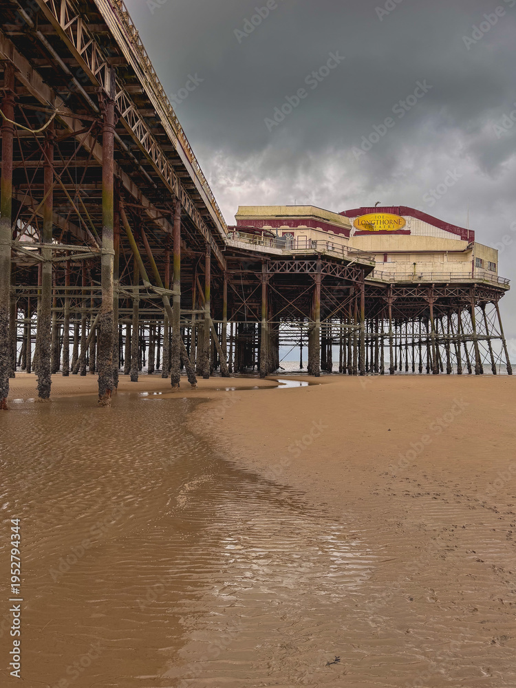 Fototapeta premium The North Pier at Blackpool, UK.