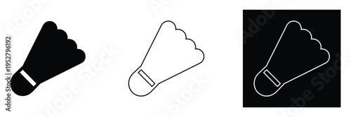 Three boxing glove icons in black and white on clean background for design