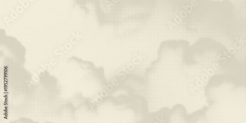 Retro beige halftone paper texture. Vintage craft ecru wallpaper with speckles, flecks, particles. Light cream grunge grain overlay background. Dirty dotted and specked canvas backdrop. Vector