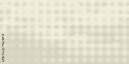 Retro beige halftone paper texture. Vintage craft ecru wallpaper with speckles, flecks, particles. Light cream grunge grain overlay background. Dirty dotted and specked canvas backdrop. Vector
