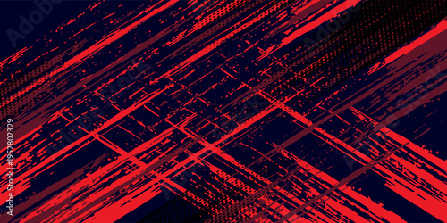 black red dragon decal brush fire volcano lava sakura Asia Japan anime style illustration sporty background banner style illustration. sport.modern