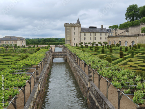 Billede på lærred Château de Villandry