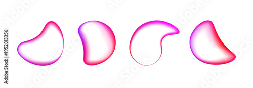 Glossy liquid sphere with iridescent colors floats in a dark void, creating a futuristic visual effect. Smooth gradients shift softly. The form appears weightless and elegant.