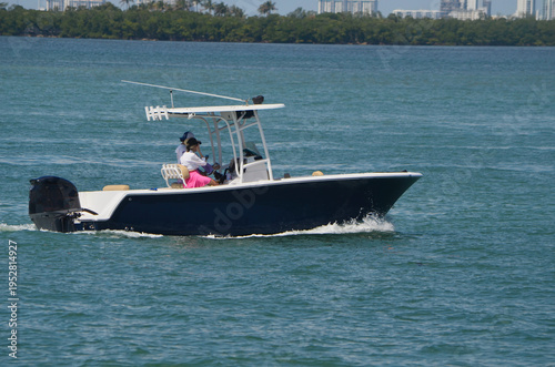 Center Console Sport Fishing Boat