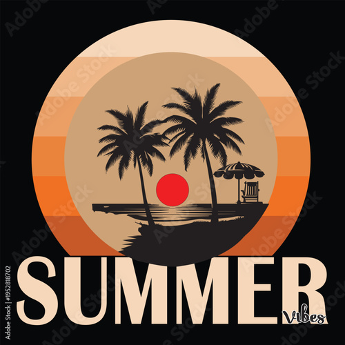 summer t-shirt design