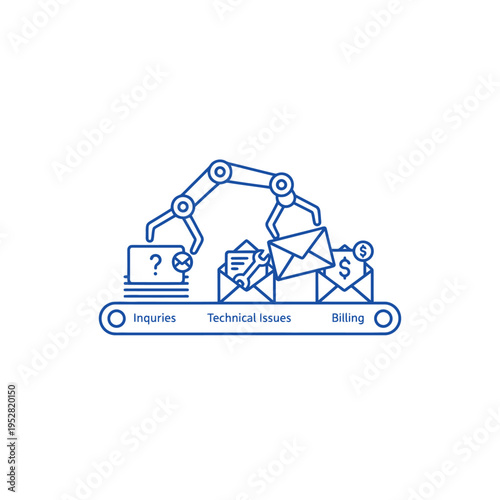 Automated Email Processing and Management System.