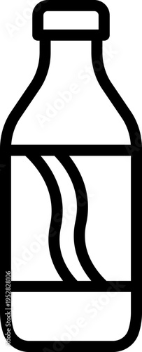 Soda Can and Bottle Line Icon, Soft Drink Refreshment Beverage Outline, Soda Fountain Service and Fizzy Drink Symbol