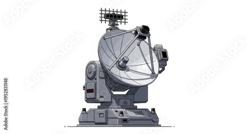 Advanced radar system for tracking and surveillance applications.