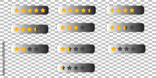 Five star rating, positive feedback 3d style. Customer review with five metallic golden stars in speech bubble. Service satisfaction, quality, good rate vector illustration. rating review flat icon