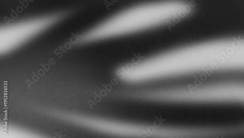 Foto Grey Gradient Background with Grainy Noise Texture