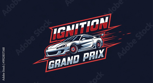 Ignition Grand Prix - A Sleek Race Car Ready to Ignite the Track.