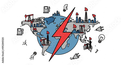 Global Energy Crisis - A World Consumed by Power Demands.