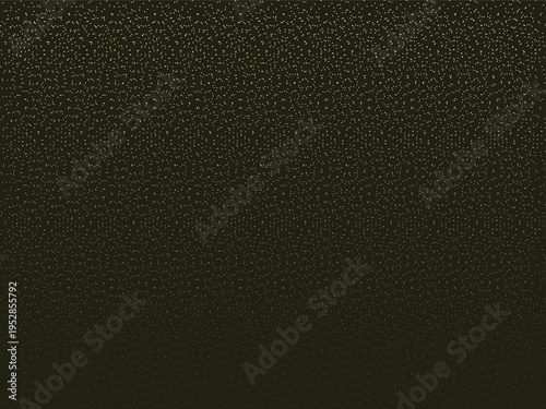 A dark olive green abstract background features a fine, uniform granular texture creating a subtle speckled effect across the entire surface, reminiscent of fine sand or digital noise.