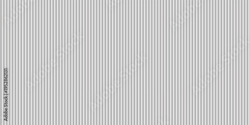 Panorama of Fabric image of white curtains With fine lines texture and seamless background