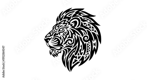 lion head tattoo