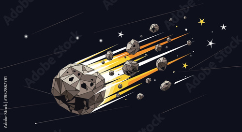 Space Station in Deep Space Orbit.