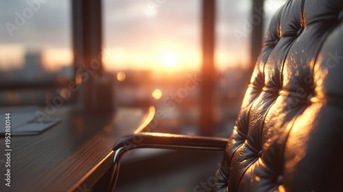 Strategic business planning session modern boardroom visual concept professional environment glowing horizon inspiration