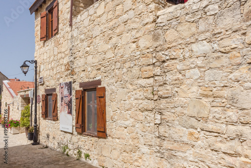 Traditional Stone Streets of Lofou Village, Cyprus