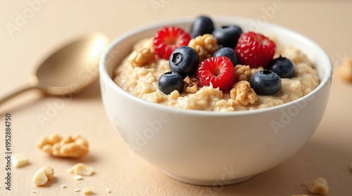 muesli with berries