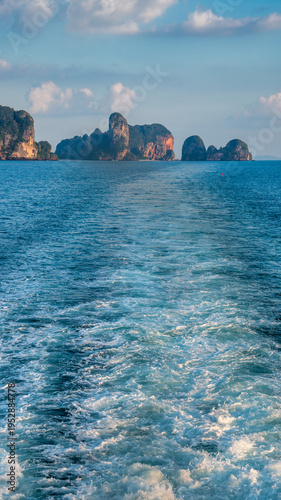 Wallpaper Mural Tropical paradise of Railay Beach in Phuket with limestone cliffs and crystal waters Torontodigital.ca