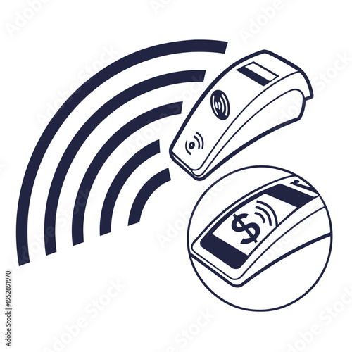 Contactless payment with smartwatch and banknote