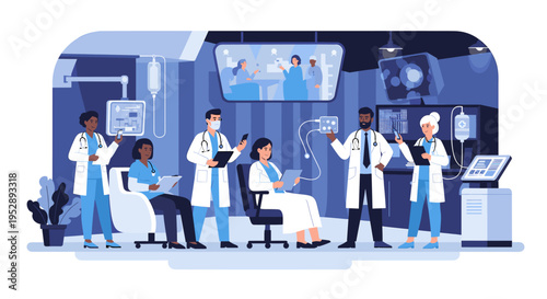 A modern, minimalist illustration featuring a potted plant and the lower portion of a person in business attire. Ideal for concepts of wellness, growt