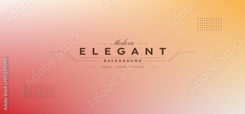 Blurred color gradient background, abstract orange peach grain gradation texture, vector soft yellow texture blur abstract background