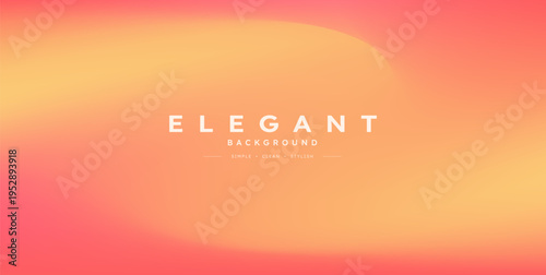 Blurred color gradient background, abstract orange peach grain gradation texture, vector soft yellow texture blur abstract background