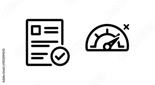 Net promoter score nps and customer feedback measurement icons for satisfaction surveys and performance tracking