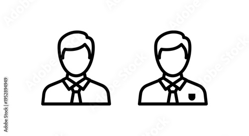 Two identical user profile icons representing player profiles or duplicate profiles in a system