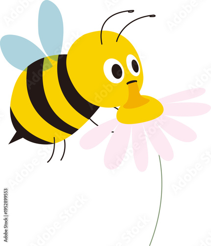 귀여운 꿀 벌