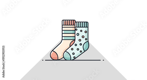 christmas sock isolated on white