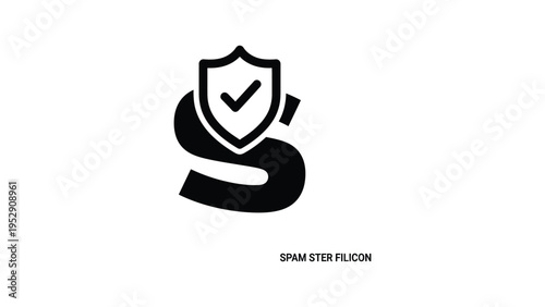 Spam ster filicon logo featuring security and spam protection symbols