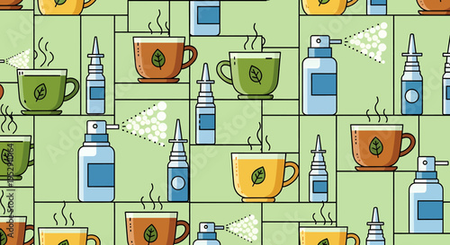 Coffee Cups and Water Bottles.