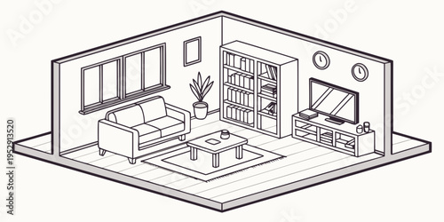 A spacious bedroom with a large window, a comfortable bed, and a cozy seating area